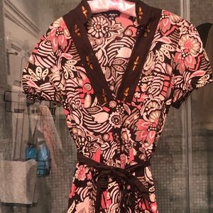 Below the hips tie summer shirt